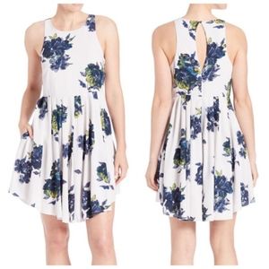 Free People Flutterby Floral Dress